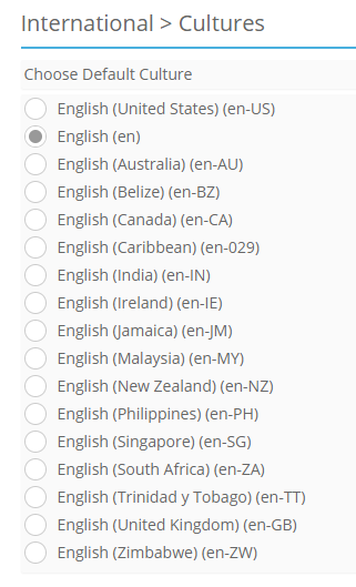 ACP INT Cultures