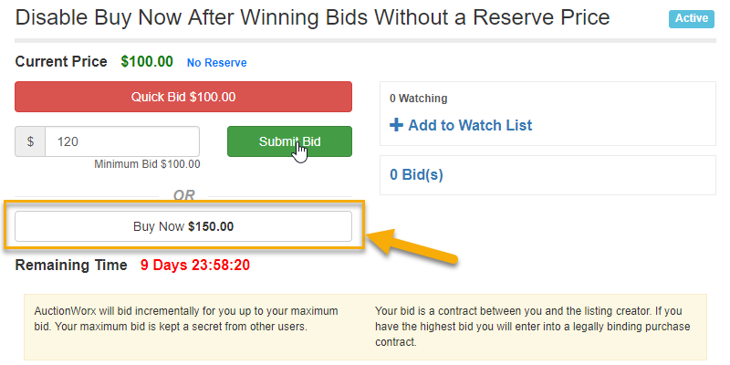 BidScenarios