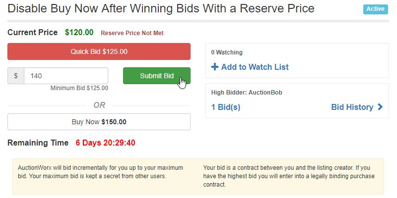 BidScenarios