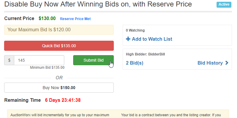 BidScenarios