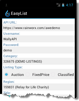 Overview of the Android Client