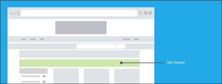CMS SiteHeader