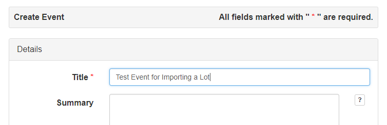ACP Auctions Import CSV