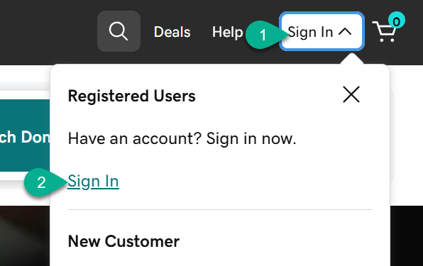 Sign in to GoDaddy