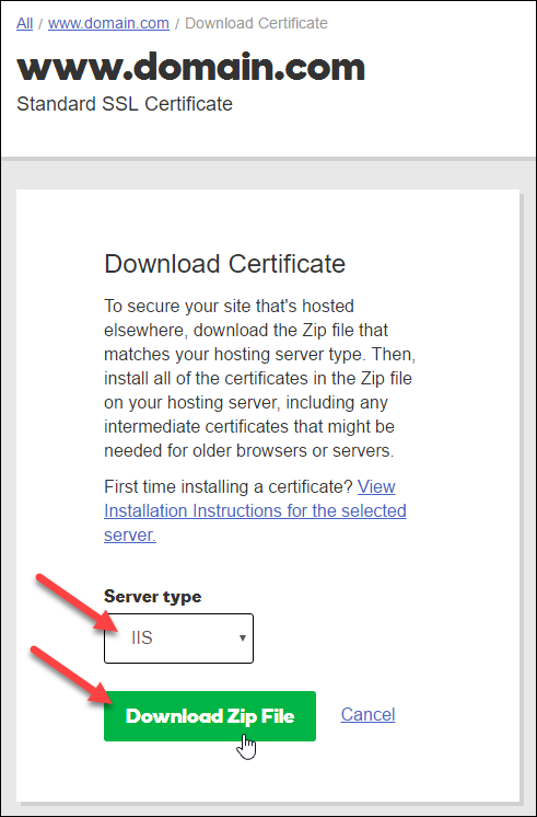 Download Zip File