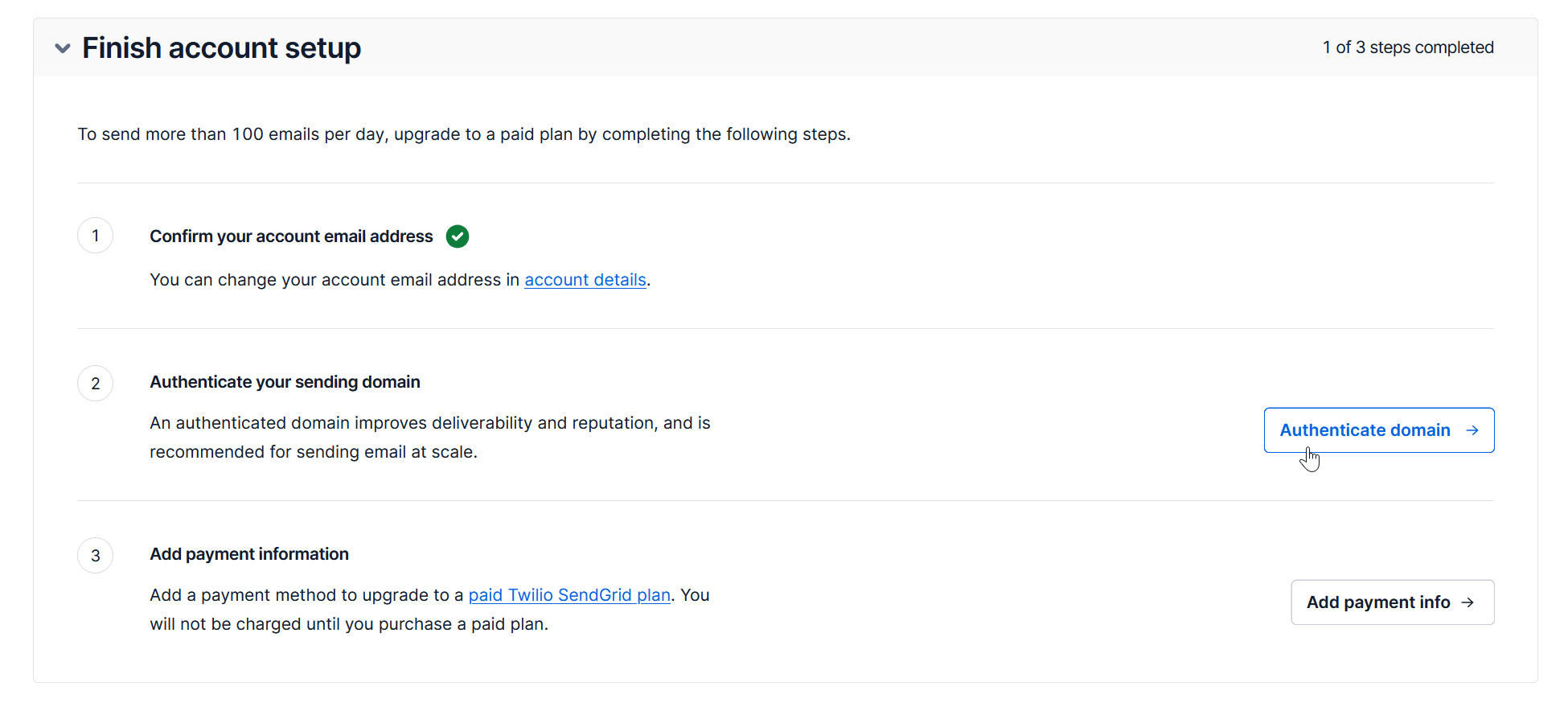 Authenticate Your Domain